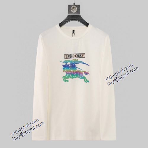 長袖Tシャツ 3色可選 お洒落に魅せる バーバリースーパーコピ 先行販売 2021秋冬バーバリー BURBERRY
