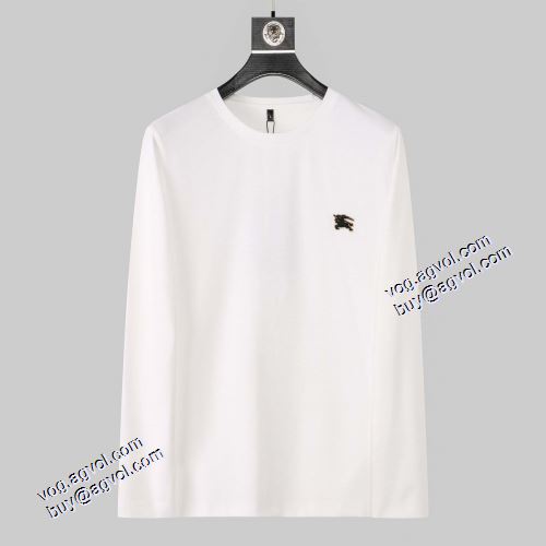 2色可選 長袖Tシャツ 2021秋冬バーバリー BURBERRY 希少価値大 バーバリースーパーコピー 激安 カッコいい印象を付ける