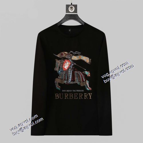 長袖Tシャツ オリジナル バーバリーコピーブランド  2色可選 高品質 人気 2021秋冬バーバリー BURBERRY