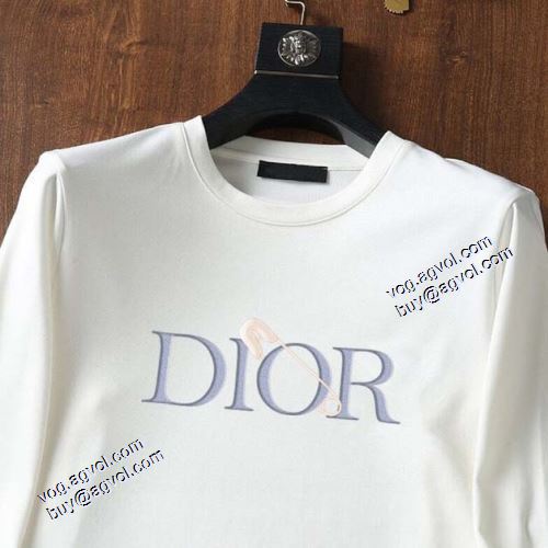 2色可選 DIORブランドスーパーコピー 長袖Tシャツ 2021秋冬 ディオール DIOR  極上の着心地
