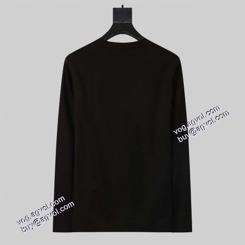 2色可選 2021秋冬 フェンディ FENDI 長袖Tシャツ 綿/コットン 今買い◎得 フェンディブランド コピー