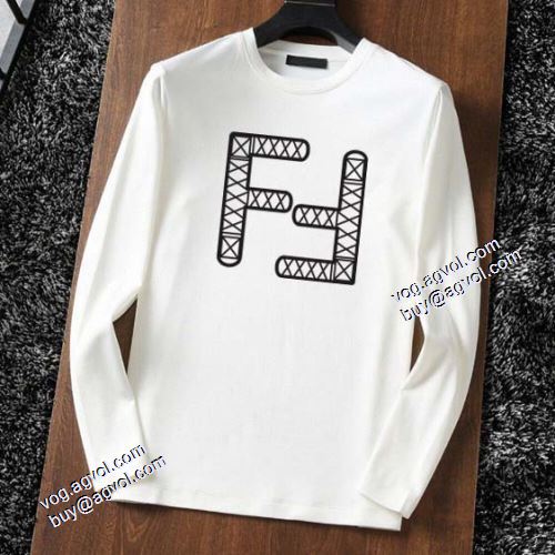 2021秋冬 フェンディ FENDI 2色可選 着心地満点 長袖Tシャツ 極上の着心地 フェンディスーパーコピー