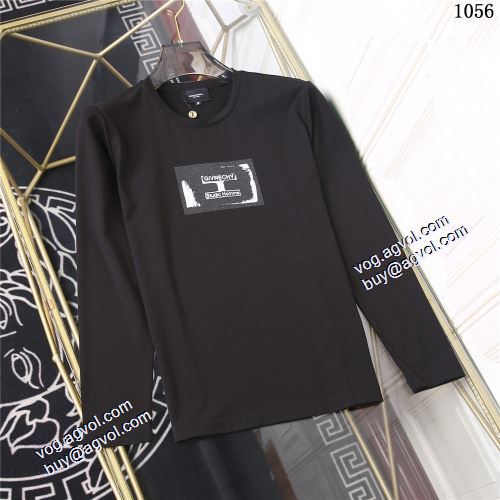 2021秋冬 ジバンシー GIVENCHY 3色可選 最安値に挑戦 ジバンシィブランド コピー 長袖Tシャツ 柔らかい手触り