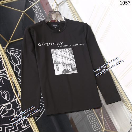 3色可選 着心地満点 長袖Tシャツ ジバンシィスーパーコピー 人気販売中 2021秋冬 ジバンシー GIVENCHY