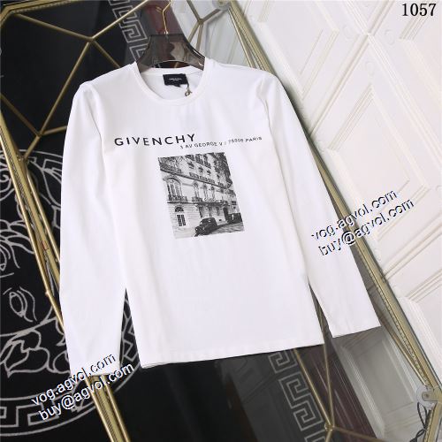3色可選 着心地満点 長袖Tシャツ ジバンシィスーパーコピー 人気販売中 2021秋冬 ジバンシー GIVENCHY