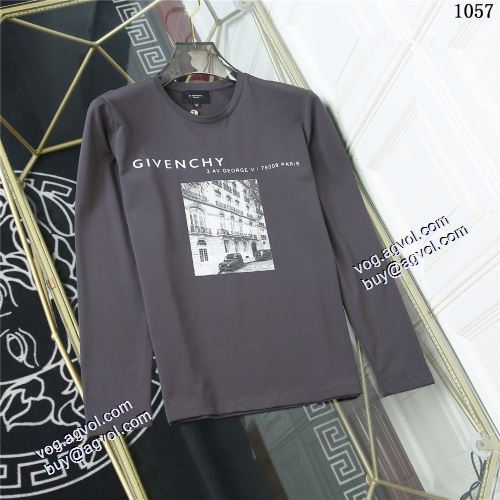 3色可選 着心地満点 長袖Tシャツ ジバンシィスーパーコピー 人気販売中 2021秋冬 ジバンシー GIVENCHY