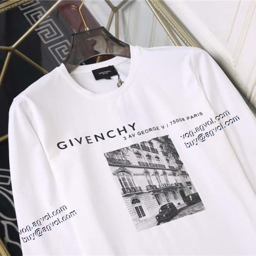 3色可選 着心地満点 長袖Tシャツ ジバンシィスーパーコピー 人気販売中 2021秋冬 ジバンシー GIVENCHY
