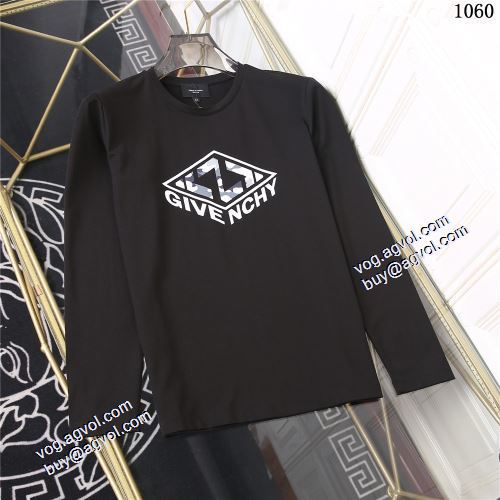 2021秋冬 ジバンシー GIVENCHY 3色可選 先行販売 ジバンシィコピー 長袖Tシャツ 収縮性のある