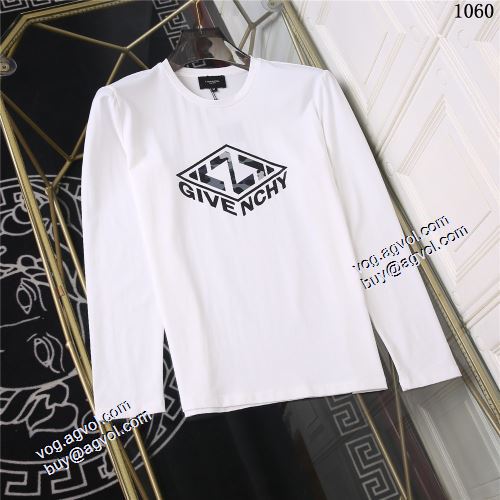 2021秋冬 ジバンシー GIVENCHY 3色可選 先行販売 ジバンシィコピー 長袖Tシャツ 収縮性のある