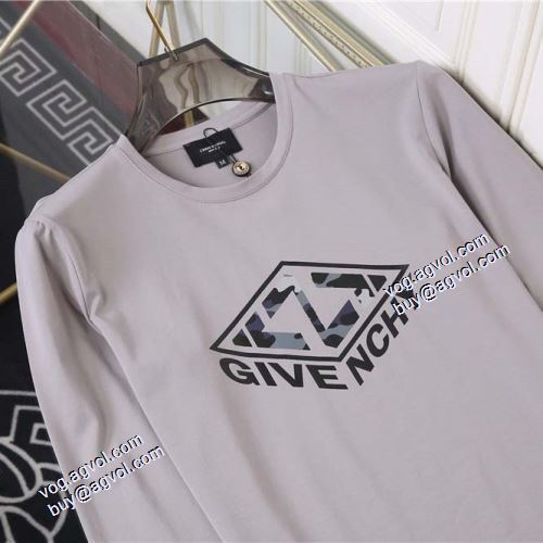 2021秋冬 ジバンシー GIVENCHY 3色可選 先行販売 ジバンシィコピー 長袖Tシャツ 収縮性のある