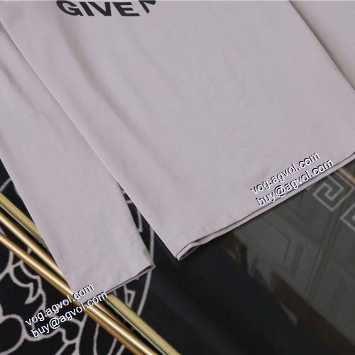 2021秋冬 ジバンシー GIVENCHY 3色可選 先行販売 ジバンシィコピー 長袖Tシャツ 収縮性のある