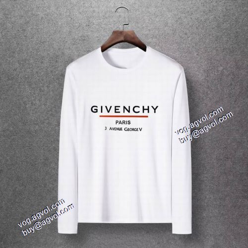 シンプル 長袖Tシャツ 魅力ファッション 2021秋冬 ジバンシー GIVENCHY 6色可選 ジバンシィブランド コピー