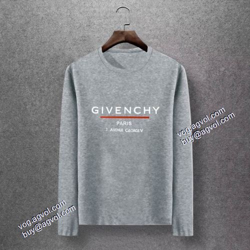 シンプル 長袖Tシャツ 魅力ファッション 2021秋冬 ジバンシー GIVENCHY 6色可選 ジバンシィブランド コピー