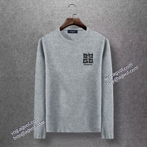6色可選 ジバンシィコピー ブランド 2021秋冬 ジバンシー GIVENCHY 豊富なサイズ 長袖Tシャツ 乾きやすい