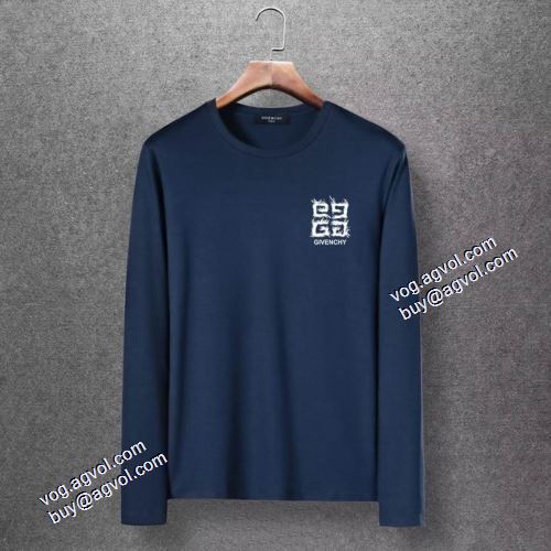 6色可選 ジバンシィコピー ブランド 2021秋冬 ジバンシー GIVENCHY 豊富なサイズ 長袖Tシャツ 乾きやすい