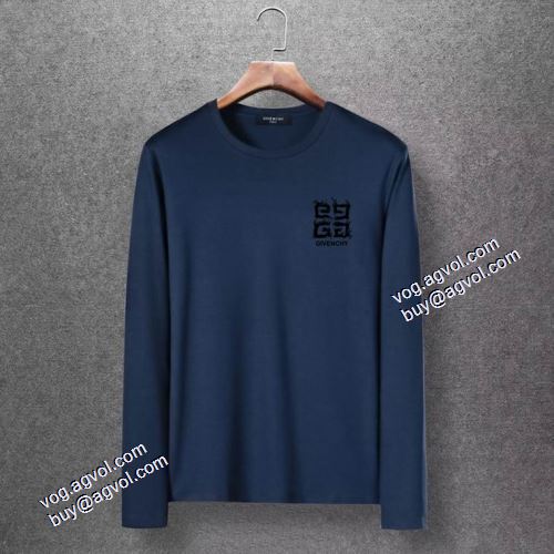6色可選 ジバンシィコピー ブランド 2021秋冬 ジバンシー GIVENCHY 豊富なサイズ 長袖Tシャツ 乾きやすい