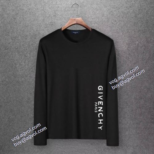 長袖Tシャツ 個性的 5色可選 2021秋冬 ジバンシー GIVENCHY しわになりにくい ジバンシィブランド 偽物 通販