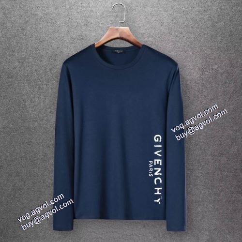 長袖Tシャツ 個性的 5色可選 2021秋冬 ジバンシー GIVENCHY しわになりにくい ジバンシィブランド 偽物 通販
