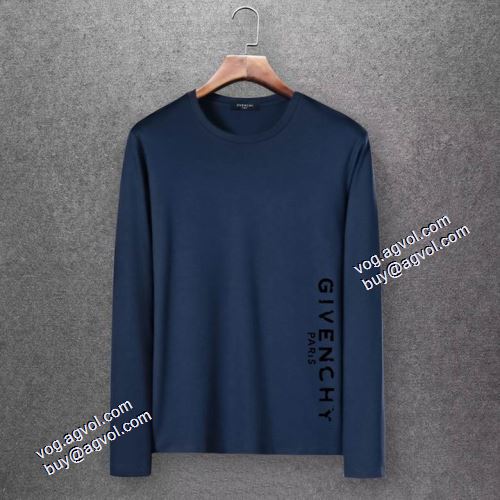 長袖Tシャツ 個性的 5色可選 2021秋冬 ジバンシー GIVENCHY しわになりにくい ジバンシィブランド 偽物 通販
