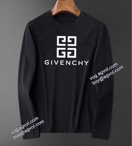 ジバンシィスーパーコピー 激安 2色可選 希少価値大！縦には伸びにくい 2021秋冬 ジバンシー GIVENCHY 長袖Tシャツ