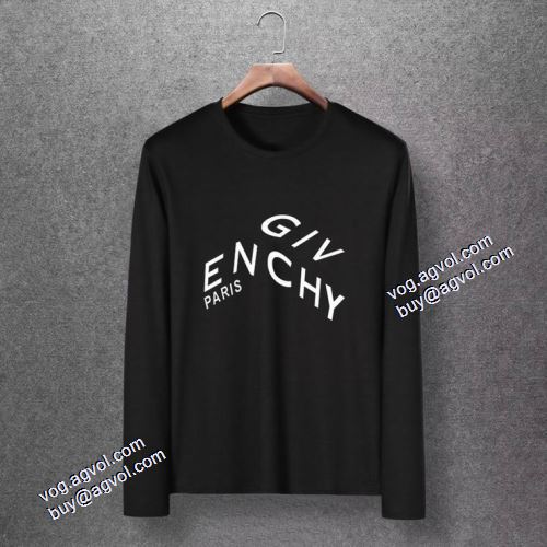6色可選 2021秋冬 ジバンシー GIVENCHY 長袖Tシャツ 高品質 人気 細身のシルエット ジバンシィコピーブランド