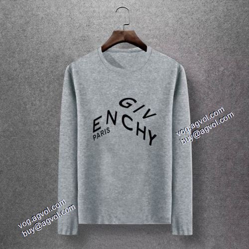 6色可選 2021秋冬 ジバンシー GIVENCHY 長袖Tシャツ 高品質 人気 細身のシルエット ジバンシィコピーブランド