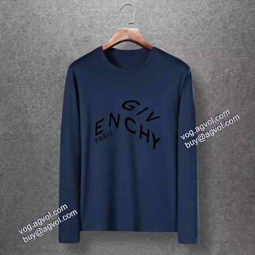 6色可選 2021秋冬 ジバンシー GIVENCHY 長袖Tシャツ 高品質 人気 細身のシルエット ジバンシィコピーブランド