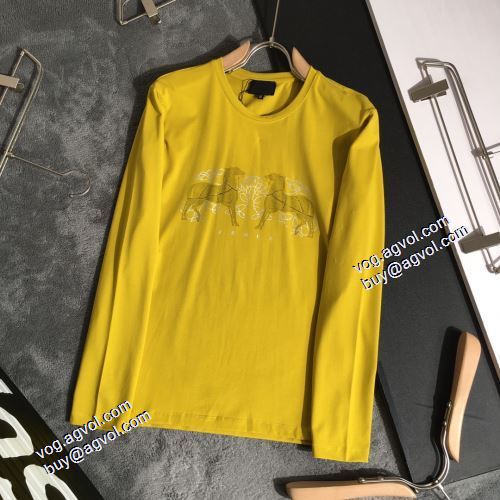 長袖Tシャツ スタイリッシュな印象 3色可選 エルメススーパーコピー 2021秋冬 エルメス HERMES お洒落に魅せる