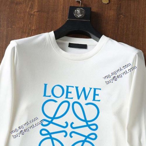 2021秋冬 ロエベ LOEWE 最安値に挑戦 2色可選 暖かみのある肌触りロエベスーパーコピー 長袖Tシャツ