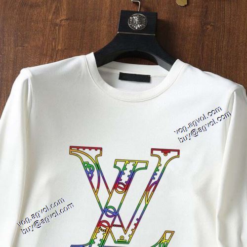 2021秋冬 ルイ ヴィトン LOUIS VUITTON 先行販売 快適な着心地 2色可選 ルイ ヴィトンスーパーコピー 長袖Tシャツ