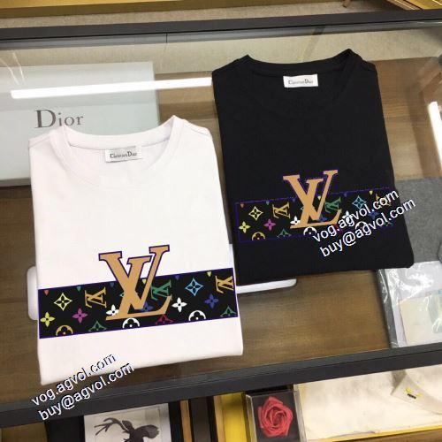 2色可選 柔らかい手触り ルイ ヴィトンコピー 長袖Tシャツ 魅力ファッション 2021秋冬 ルイ ヴィトン LOUIS VUITTON