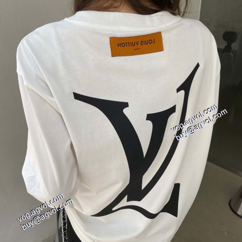 長袖Tシャツ 2021秋冬 ルイ ヴィトン LOUIS VUITTON オリジナル 豊富なサイズ ルイ ヴィトンブランド コピー