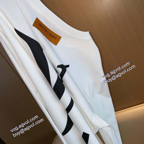 長袖Tシャツ 2021秋冬 ルイ ヴィトン LOUIS VUITTON オリジナル 豊富なサイズ ルイ ヴィトンブランド コピー
