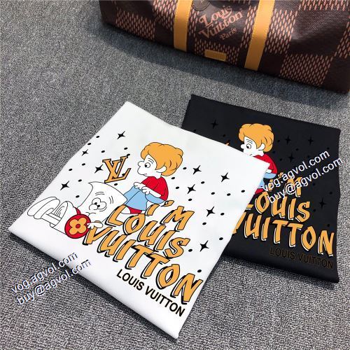 2色可選 長袖Tシャツ 魅力ファッション 着回し度抜群 ルイ ヴィトンコピーブランド 2021秋冬 ルイ ヴィトン LOUIS VUITTON