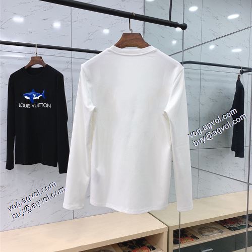 個性的 長袖Tシャツ 2色可選 2021秋冬 ルイ ヴィトン LOUIS VUITTON 快適な着心地 ルイ ヴィトンブランド 偽物 通販