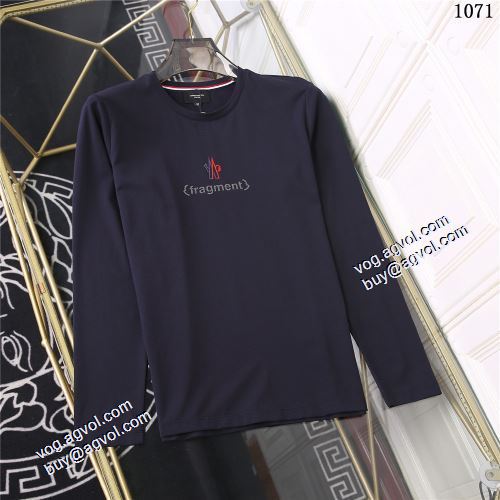 2021秋冬 モンクレール MONCLER 個性的 3色可選 モンクレールブランド コピー 長袖Tシャツ 暖かみのある肌触り