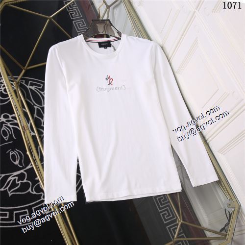 2021秋冬 モンクレール MONCLER 個性的 3色可選 モンクレールブランド コピー 長袖Tシャツ 暖かみのある肌触り