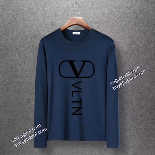 人気新品★超特価★ 5色可選 ヴァレンティノスーパーコピー 長袖Tシャツ 綿/コットン 2021秋冬 ヴァレンティノ VALENTINO