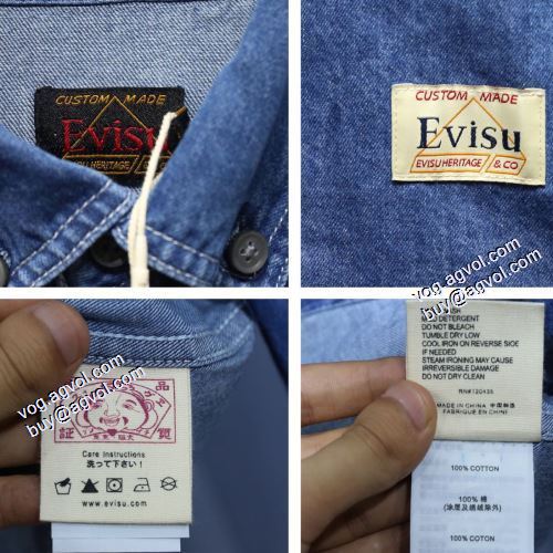 エヴィス スーパーコピー 2021秋冬 エヴィス EVISU 高品質 デニムジャケット 人気販売中