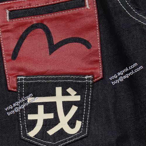 先行販売 デニムジャケット デザイン性の高い 2021秋冬 エヴィス EVISU 2色可選 エヴィス コピー