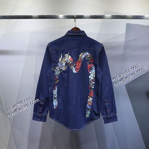 エヴィス EVISU 魅力ファッション カッコいい印象を付ける エヴィス コピー ブランド 2021秋冬 デニムジャケット 