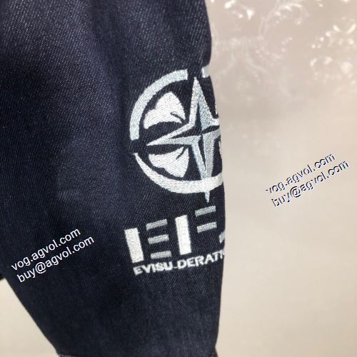 デニムジャケット 2021秋冬 エヴィス スーパーコピー 激安 個性的 エヴィス EVISU 着回し度抜群