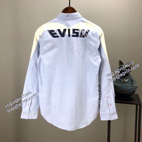 エヴィス コピーブランド 2021秋冬 希少価値大！ デニムジャケット 頑丈な素材 エヴィス EVISU 