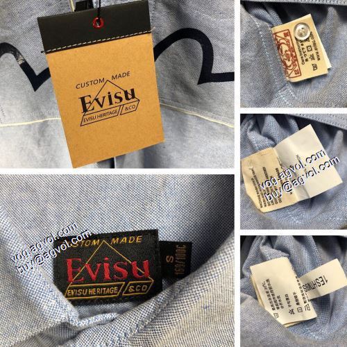 エヴィス コピーブランド 2021秋冬 希少価値大！ デニムジャケット 頑丈な素材 エヴィス EVISU 