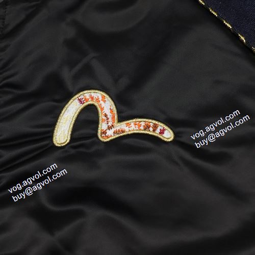 ジャケット 2021秋冬 エヴィス コピー 満足できるコート エヴィス EVISU ダウンベスト 魅力ファッション