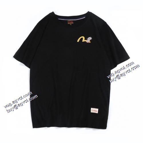 エヴィス ブランド 偽物 通販 カラーラインナップ 2021春夏 2色可選 Tシャツ エヴィス EVISU 豊富なサイズ