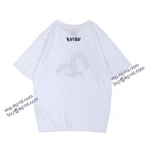 エヴィス スーパーコピー 代引 オリジナル 2021春夏 エヴィス EVISU 極上の着心地 Tシャツ