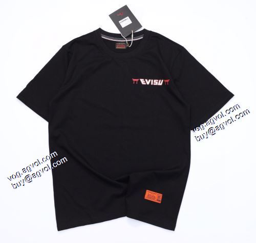 2021春夏 Tシャツ お洒落に魅せる 2色可選 カッコいい印象を付ける エヴィス EVISU エヴィス コピー
