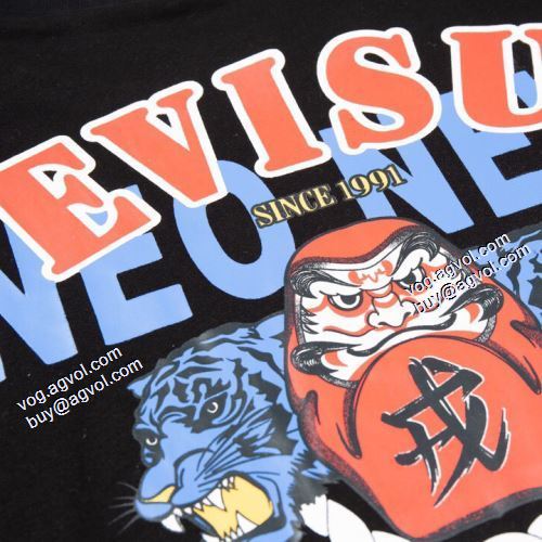 クールビズ 2021春夏 存在感のある エヴィス スーパーコピー 激安 Tシャツ 2色可選 エヴィス EVISU