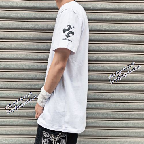 エヴィス ブランド コピー 2021春夏 Tシャツ 風合いが出る エヴィス EVISU 自分らしいスタイリング 2色可選